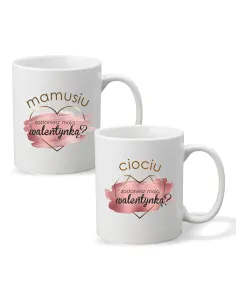 Kubek z Nadrukiem Prezent dla Mamy Walentynki na Prezent