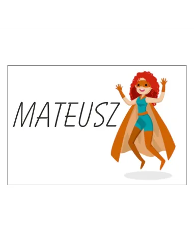 Magnesy na Lodówkę Personalizowany z Nadrukiem Mateusz