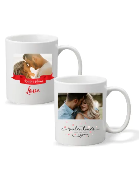 Kubek z Imieniem Prezent Walentynki Love Personalizowany