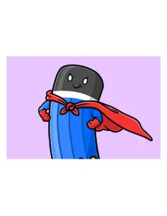 Magnesy na Lodówkę Bohater Super Bohater Personalizowany