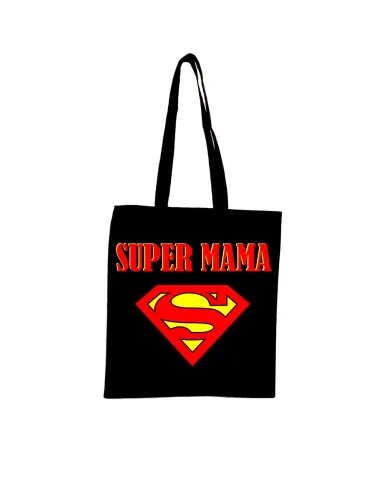 Eko Torba Mama Super Mama Personalizowany z Nadrukiem