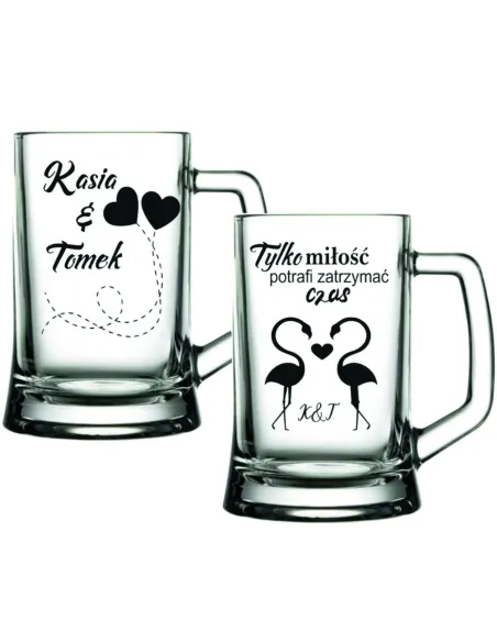Kufel z Grawerem Duży Walentynkowe Wzory dla Niego