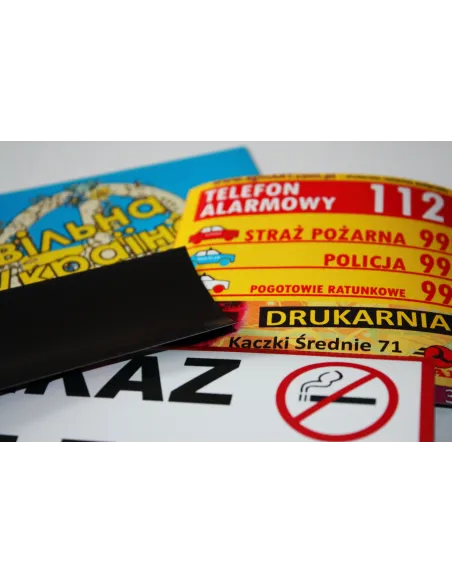 Magnesy na Lodówkę – Bohater Gotowy Projekt Reklamowy