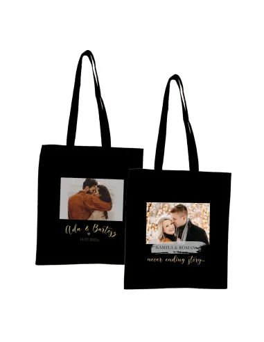 Eko Torba Personalizowany z Nadrukiem na Prezent Walentynki