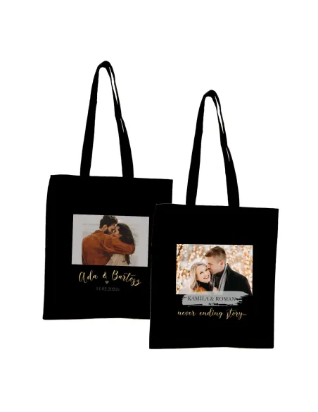 Eko Torba Personalizowany z Nadrukiem na Prezent Walentynki