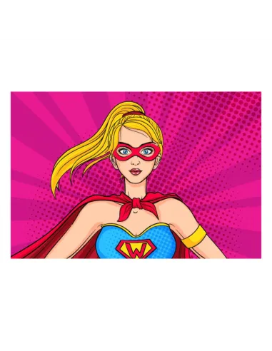 Magnesy na Lodówkę – Bohaterka Gotowy Projekt Reklamowy