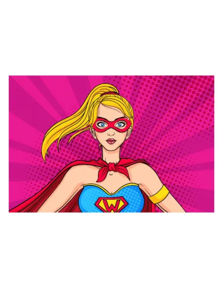 Magnesy na Lodówkę – Bohaterka Gotowy Projekt Reklamowy