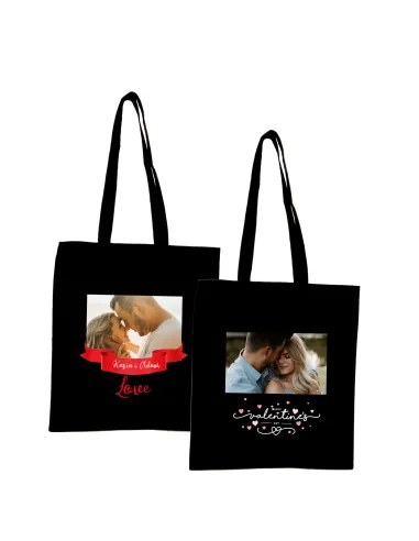 Eko Torba Imieniem Walentynki Prezent Love Personalizowany