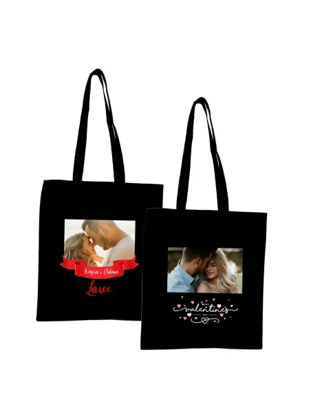 Eko Torba Imieniem Walentynki Prezent Love Personalizowany