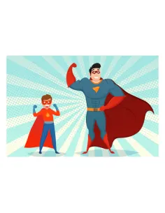 Magnesy na Lodówkę – Super Bohaterowie Personalizowany