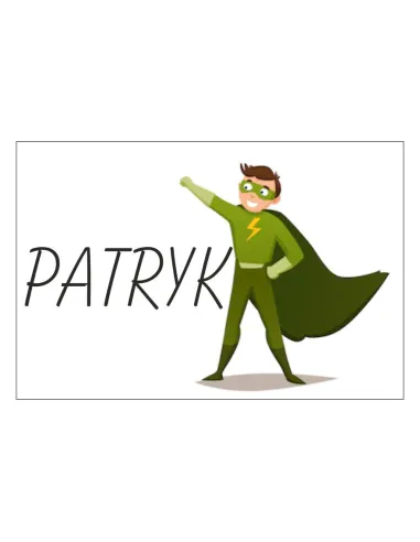 Magnesy na Lodówkę – Patryk Personalizowany z Nadrukiem