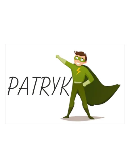 Magnesy na Lodówkę – Patryk Personalizowany z Nadrukiem