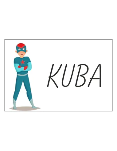 Magnesy na Lodówkę – Kuba Personalizowany z Nadrukiem