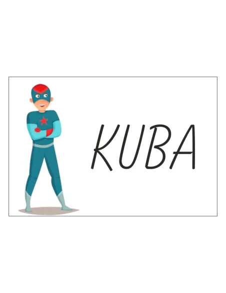 Magnesy na Lodówkę – Kuba Personalizowany z Nadrukiem