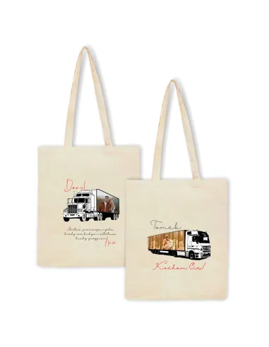 Eko Torba Nadrukiem Zdjęciem Chłopaka Męża dla Chłopaka