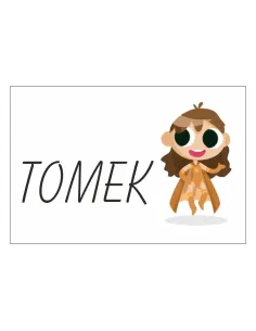 Magnesy na Lodówkę – Tomek Personalizowany z Nadrukiem