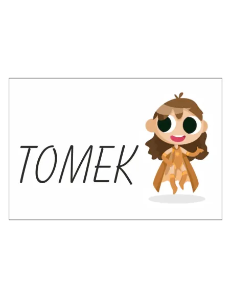 Magnesy na Lodówkę – Tomek Personalizowany z Nadrukiem