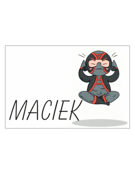 Magnesy na Lodówkę – Maciek Personalizowany z Nadrukiem