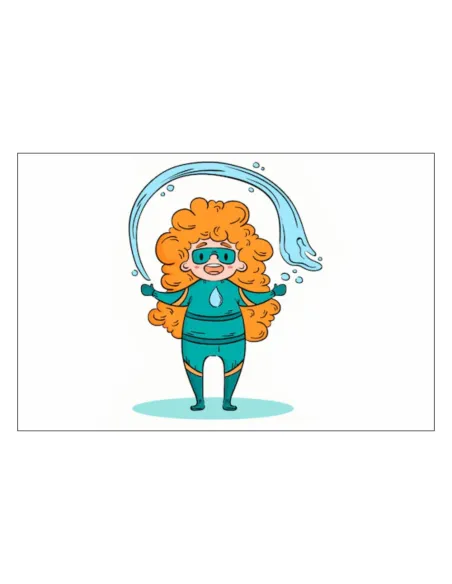 Magnesy na Lodówkę Bohaterka Super Bohaterka Personalizowany