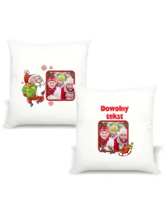 Foto Poduszka Zdjęciem Prezent Święta Bożego Narodzenia