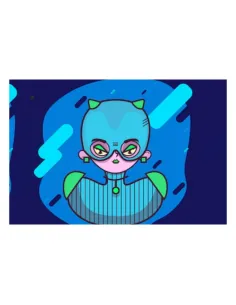 Magnesy na Lodówkę – Bohaterka Super Personalizowany