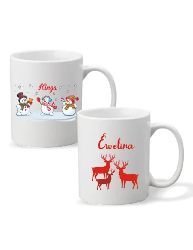 Kubek Imieniem Prezent Święta Prezent na Święta z Nadrukiem
