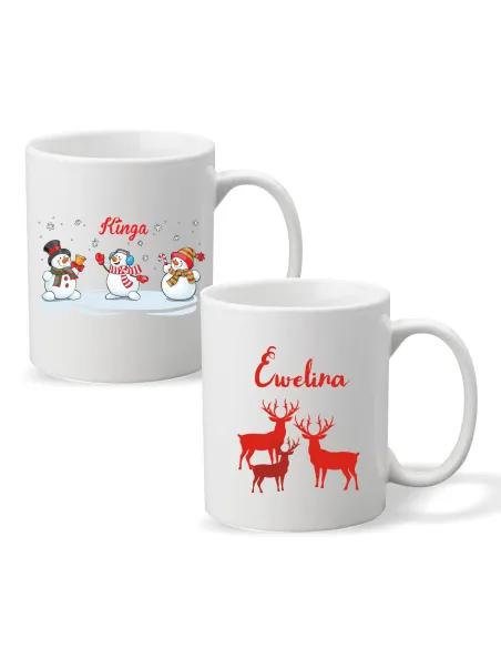 Kubek Imieniem Prezent Święta Prezent na Święta z Nadrukiem