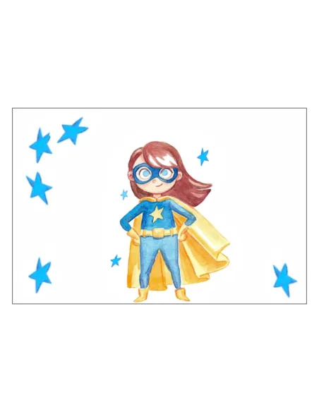 Magnesy na Lodówkę Bohaterka Super Personalizowany