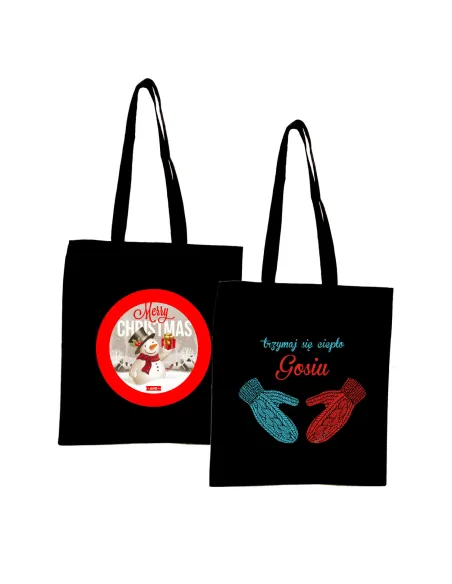 Eko Torba z Nadrukiem Prezent Merry Christmas na Prezent