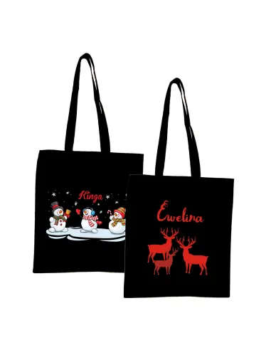 Eko Torba z Imieniem Prezent na Święta Personalizowany