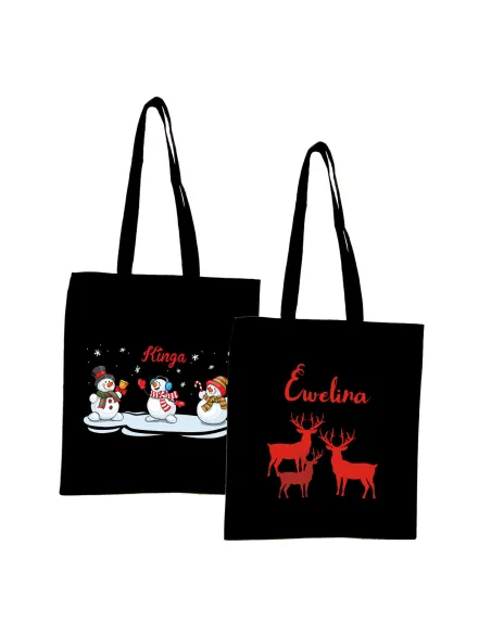 Eko Torba z Imieniem Prezent na Święta Personalizowany
