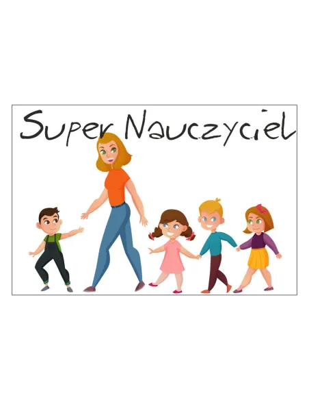 Magnesy na Lodówkę – Super Nauczyciel Personalizowany