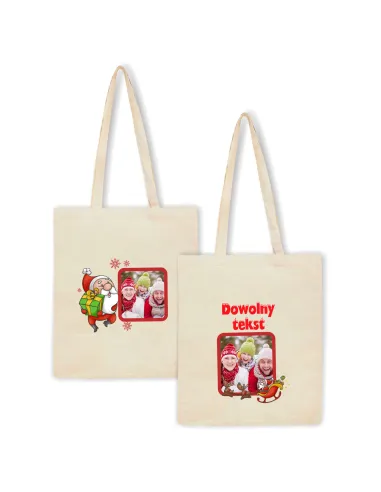 Eko Torba Personalizowany z Nadrukiem na Prezent Zdjęciem