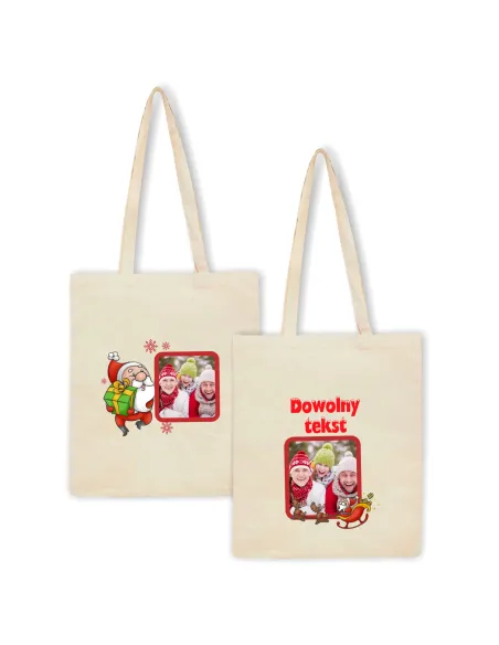 Eko Torba Personalizowany z Nadrukiem na Prezent Zdjęciem