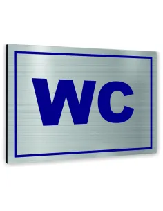 Znak Tablica Informacyjna Dibond – Wc Gotowy Projekt