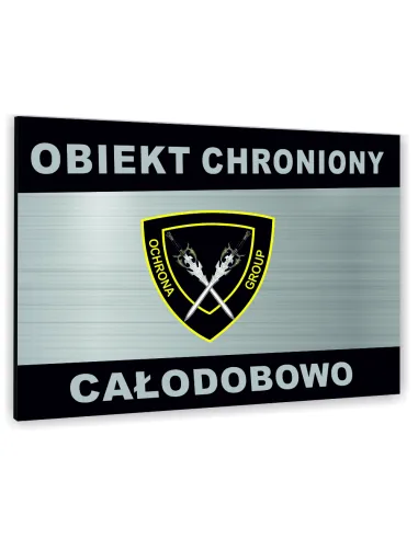 Znak Tablica Informacyjna Dibond – Obiekt Chroniony