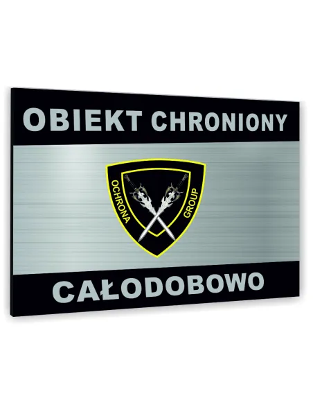 Znak Tablica Informacyjna Dibond – Obiekt Chroniony