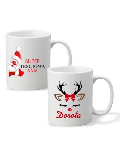 Kubek z Imieniem Prezent Super Teściowa Personalizowany