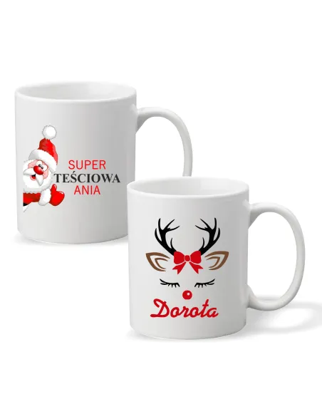 Kubek z Imieniem Prezent Super Teściowa Personalizowany