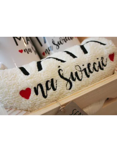 Zestaw – Prezentowy Rodziców Mamy Taty Ręczniki Haftem