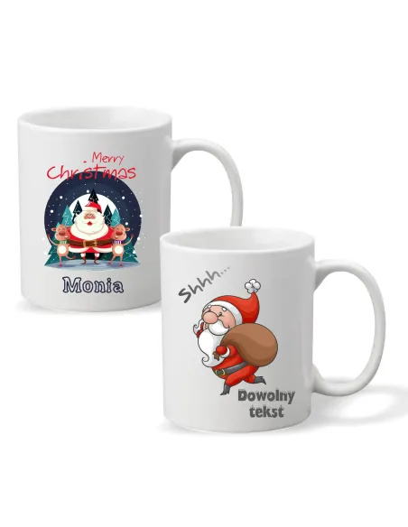 Kubek Imieniem Prezent Merry Christmas Personalizowany