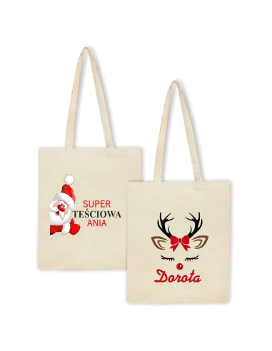 Eko Torba z Imieniem Prezent Super Teściowa Personalizowany