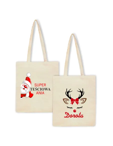 Eko Torba z Imieniem Prezent Super Teściowa Personalizowany