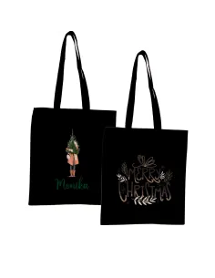 Eko Torba Imieniem Prezent Świeta Choinka Personalizowany