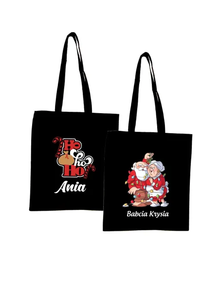 Eko Torba z Nadrukiem Święta Prezent Ho Personalizowany