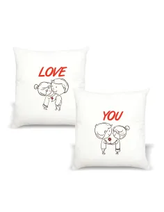 Poduszka z Nadrukiem Personalizowany na Prezent Walentynki