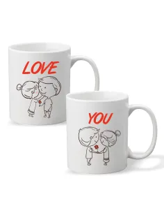 Kubek z Nadrukiem Prezent Walentynki Love Personalizowany