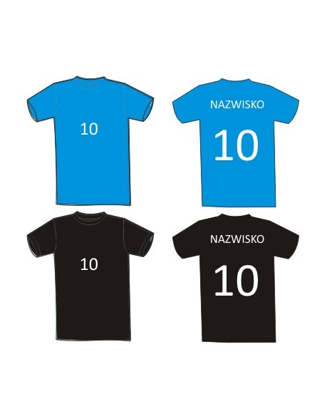 Sportowe Koszulki z Imieniem – Koszulki Nadrukiem Sport