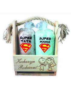 Prezent dla Mamy Taty z Haftem z Grawerem na Prezent