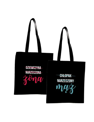 Eko Torba Nadrukiem Napis Prezent Żony Personalizowany